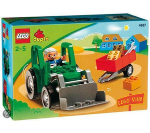 LEGO Tractor-Trailer Set 4687 Packaging