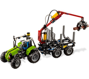 LEGO Tractor avec Log Loader 8049