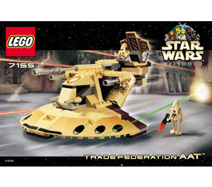 LEGO Trade Federation AAT Set 7155 Instructions