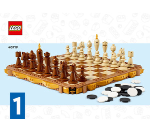 LEGO Traditional Chess Set 40719 Instructions