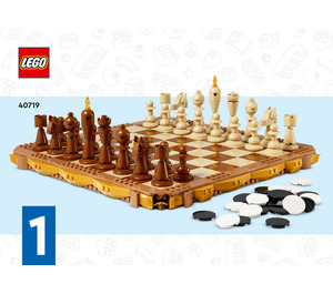 LEGO Traditional Chess Set 40719 Instrukce