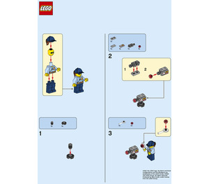 LEGO Traffic Cop 951910 Instructions