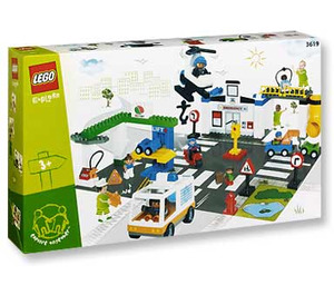 LEGO Traffic Town Set 3619 Packaging
