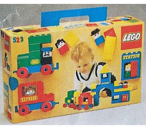 LEGO Train and Station Set 523 Packaging