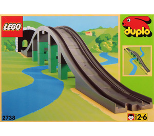 LEGO Zug Bridge 2738 Packaging