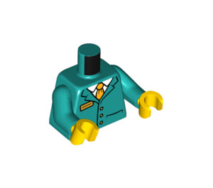 LEGO Train Conductor Minifig Torso (973 / 76382)