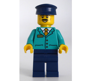 LEGO Trein Conductor minifiguur