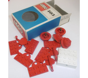 LEGO Train Couplers et roues (System) 403-3