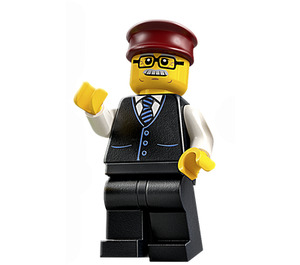 LEGO Zug Fahrer Minifigur