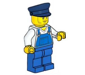 LEGO Tog Sjåfør Minifigur