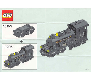 LEGO Train Motor 9 V 10153 Instrukcje