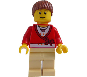 LEGO Zug Passenger mit Sweater Minifigur