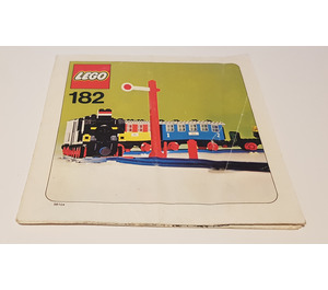LEGO Train Set avec Motor 182 Instructions