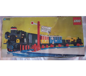 LEGO Train Set avec Motor 182 Packaging