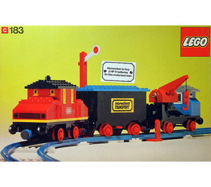 LEGO Trein Set met Motor en Signaal 183