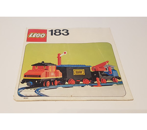 LEGO Train Set with Motor and Signal 183 Instrukce