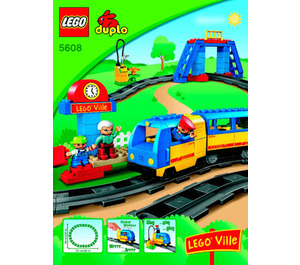 LEGO Train Starter Set 5608 Instructions