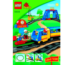 LEGO Train Starter Set 5608 Instrucciones