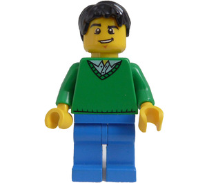 LEGO Train Station Male Passenger Minifigure