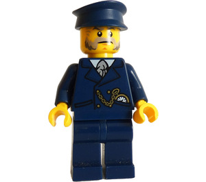 LEGO Zug Station Zug Conductor Minifigur