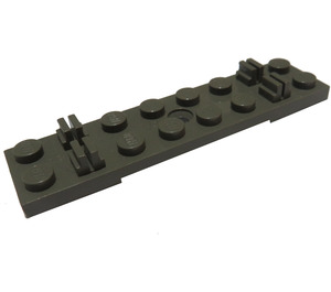 LEGO Train Track Sleeper Plate 2 x 8 without Cable Grooves