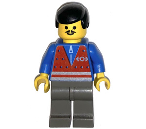 LEGO Tog Worker Minifigur