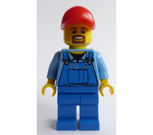 LEGO Training Jet Transporter Truck Driver Figurine