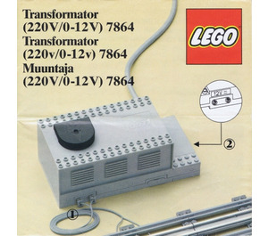 LEGO Transformer / Speed Controller 12V 7864 Instructions