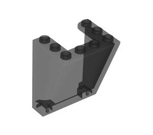 LEGO Transparent Black  Windscreen 3 x 4 x 4 Inverted with Rounded Top Edges (35306 / 72475)