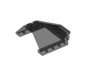 LEGO Transparent Black  Windscreen 6 x 6 x 2 (35331 / 87606)