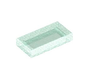 LEGO Transparent Blue Opal Tile 1 x 2 with Groove (3069 / 30070)