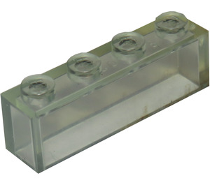 LEGO Transparentní Kostka 1 x 4 bez Spodní trubičky (3066 / 35256)