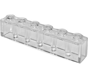 LEGO Transparent Brick 1 x 6 (3009 / 30611)