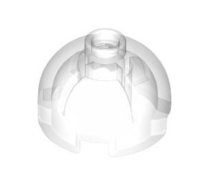LEGO Transparent Brick 2 x 2 Round with Dome Top (Hollow Stud, Axle Holder) (3262 / 30367)