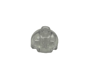 LEGO Transparant Steen 2 x 2 Rond met Dome Top (Veiligheidsnop, ashouder) (3262 / 30367)