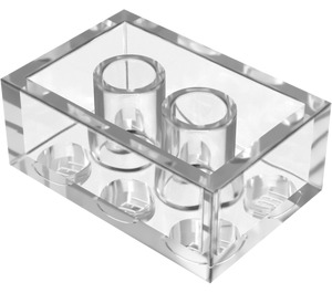 LEGO Transparent Brick 2 x 3 (3002)