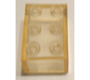 LEGO Transparent Brick 2 x 3 without Internal Supports