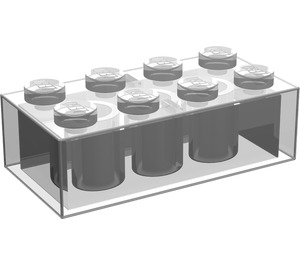 LEGO Transparent Brique 2 x 4 (3001 / 72841)