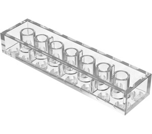 LEGO Transparant Steen 2 x 8 (3007 / 93888)