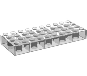 LEGO Transparent Backstein 4 x 10 (6212)