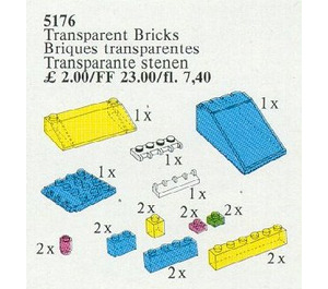 LEGO Transparent Bricks 5176