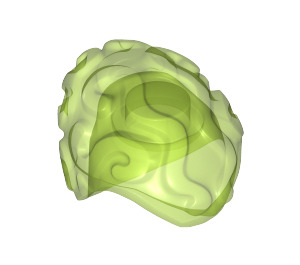 LEGO Transparent Bright Green Alien Brain (95200)