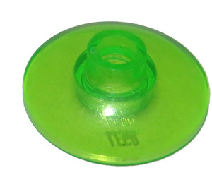 LEGO Transparent Bright Green Dish 2 x 2 (4740 / 30063)