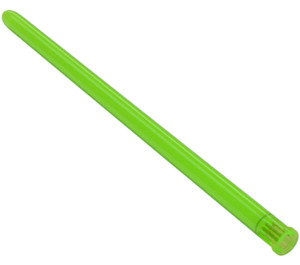 LEGO Transparent Bright Green Light Saber Tube (21987 / 35583)