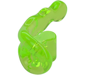 LEGO Transparent Bright Green Minifigure Power Energy Blast Shooter (27393 / 78262)