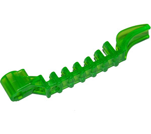 LEGO Transparentní světle zelená Malý Thorax Launcher (98564)