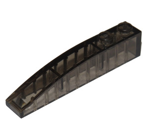 LEGO Transparent Brown Black Slope 1 x 6 Curved (41762 / 42022)