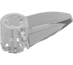 LEGO Transparent Claw with Axle Hole (Bionicle Eye) (41669 / 48267)