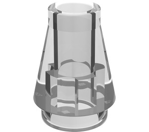 LEGO Transparent Cone 1 x 1 without Top Groove (4589 / 6188)