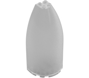 LEGO Transparent Cone 4 x 6 x 10 Half (66606)